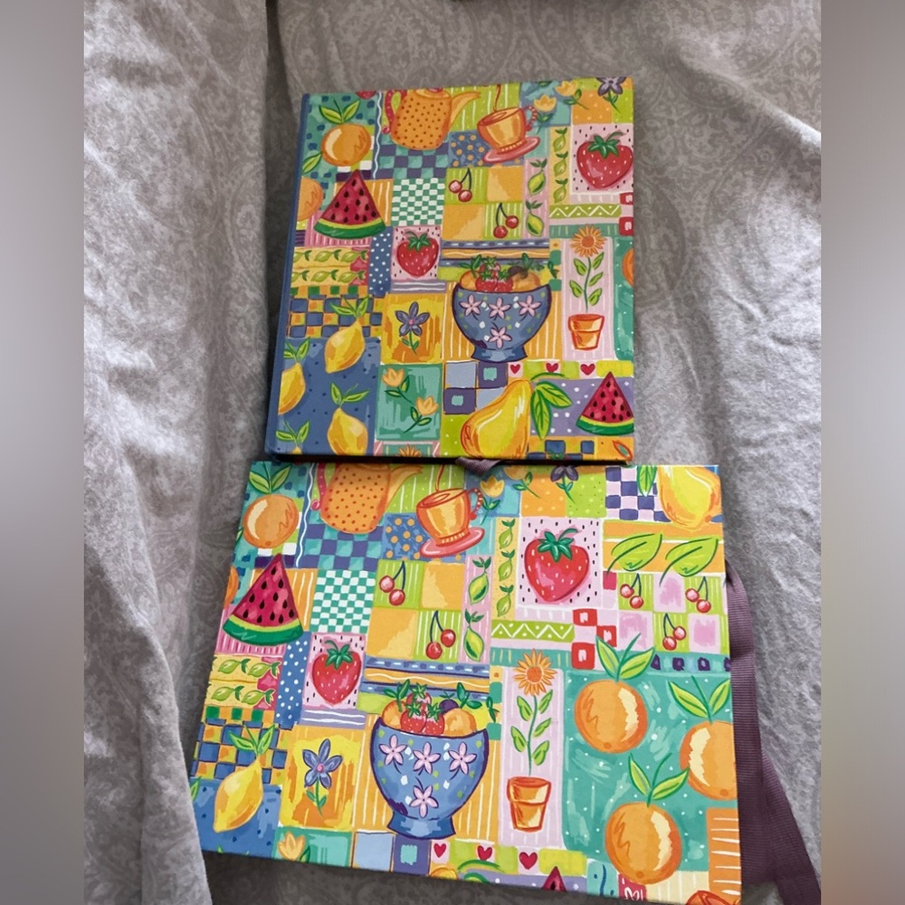 Two Piece Recipe Book and Organizer NWT